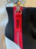 DKNY Black Red Ankle Boots Size 7 1/2 - photo 5