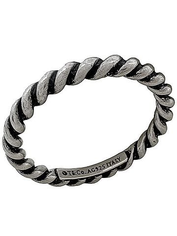 Tiffany & Co. Tiffany &amp; Co. Twist Ring, Sterling Silver 925, Women's Ring (view 1)