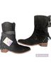 See By Chloé 100% Suede 100% Leather Black Ankle Boots Size EU 38 - photo 3