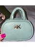 Anne Klein Animal Print Green Multi Color Leather Wristlet One size - photo 6