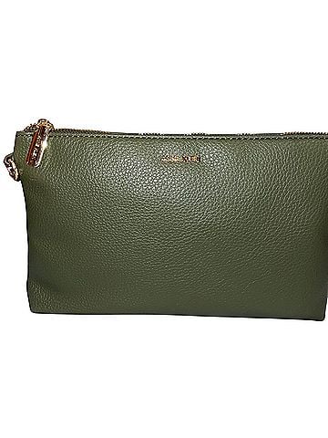 Anne Klein 3 Pc Wristlet Set Dark Green Snakeskin Leather Wristlet (view 2)