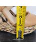 Just Fabulous Tan Multi Color Sandals Size 9 - photo 6