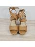 Just Fabulous Tan Multi Color Sandals Size 9 - photo 3