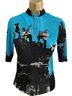 Jamie Sadock 100% Poly Graphic Blue Black Gray Casual Shirts Size S - photo 11