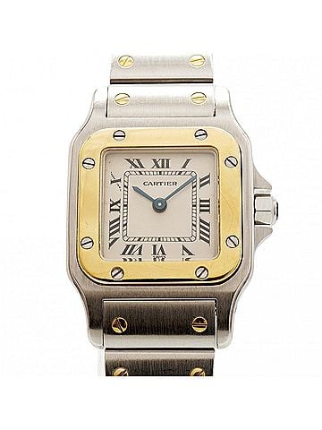 Cartier Cartier Santos Galbee SM W20012C4 White Dial Women's Watch (view 1)