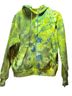 Aviator Nation Tie-dye Blue Green Pullover Hoodie Size XS - photo 1