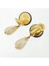 Chanel 100% Other Black Chanel earrings One size - photo 3
