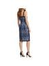 NBD Floral Black Blue Silver Casual Dress Size S - photo 2