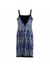 NBD Floral Black Blue Silver Casual Dress Size S - photo 4