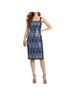 NBD Floral Black Blue Silver Casual Dress Size S - photo 1