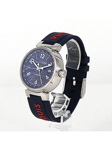 Louis Vuitton Louis Vuitton Tambour GMT Q1131 SS Automatic Watch (view 2)