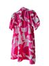 Amazon Basics 100% Rayon Pink White Casual Dress Size M - photo 2