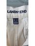 Lands' End 100% Cotton Ivory Casual Pants Size 10 - photo 3