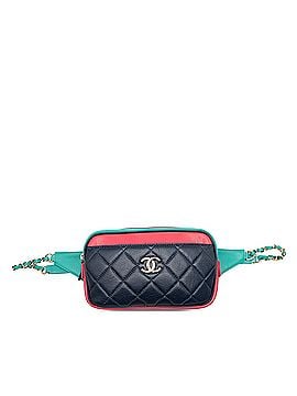 Chanel Tricolor Quilted Goatskin In and Out Belt Bag (view 1)