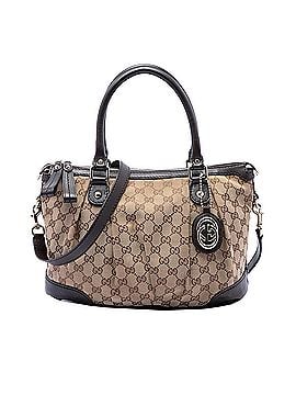 Gucci GG Canvas Sukey Satchel (view 1)