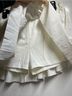 Anthropologie Solid White Skort Size M - photo 8