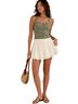 Anthropologie Solid White Skort Size M - photo 1