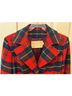 Pendleton 100% Wool Plaid Red Blue Green Coat Size S - photo 4