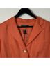 Ralph Lauren 100% Linen 100% Acetate Solid Orange Blazer Size 16 - photo 4