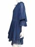 Alice + Olivia 100% Polyester Blue Casual Dress Size 4 - photo 5