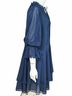 Alice + Olivia 100% Polyester Blue Casual Dress Size 4 - photo 13