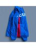 Majestic 100% Polyester Blue Red Jacket Size S - photo 9