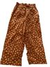 FRNCH Floral Brown Casual Pants Size XS - photo 1