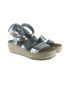 The Drop Silver Sandals Size 8 1/2 - photo 1