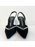 Stuart Weitzman Black Heels Size 6 1/2 - photo 9