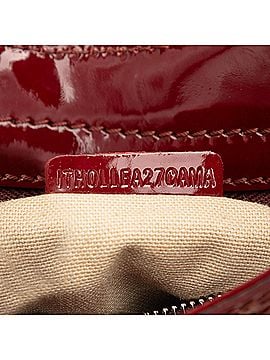 Burberry Small Nova Check Coated Canvas Hearts Hernville Hobo (view 2)