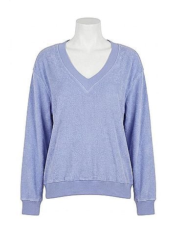 Electric & Rose Ava Sweatshirt in Periwinkle (view 1)
