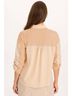 XCVI Brown Knapp Button-Up Top in Antique Scroll Size M - photo 3