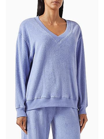 Electric & Rose Ava Sweatshirt in Periwinkle (view 2)