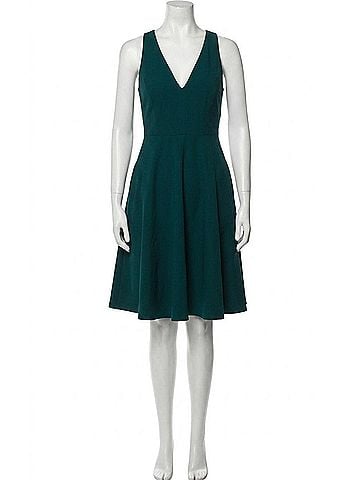 Dress the Population Dress The Population Tank Fit And Flare Dress in Pine (view 1)