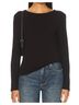 Bobi Black Open Cowl Back Top in Black Size XS - photo 2