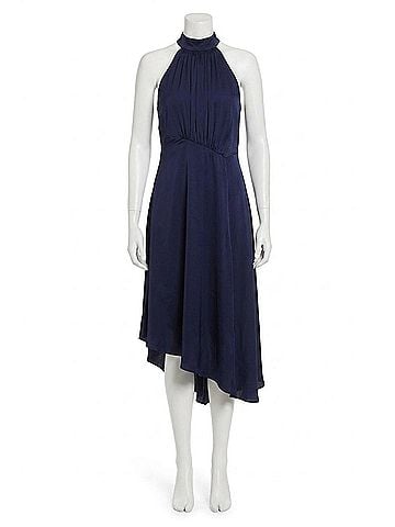 Maggy London Halter Style Midi Dress in Astral Aura (view 1)