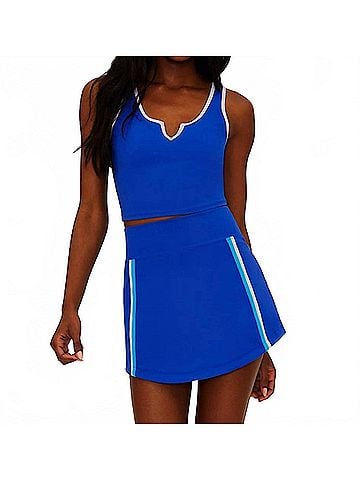 Beach Riot Josie Top in Riviera Azure (view 2)