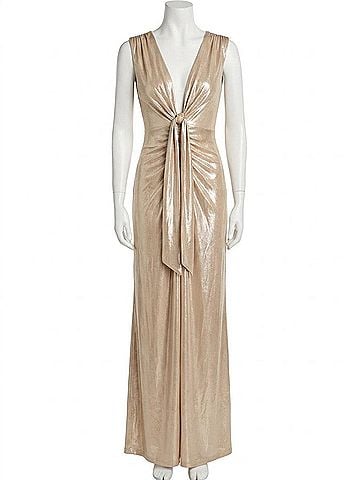 Ramy Brook Breonna Gown in Gold (view 1)