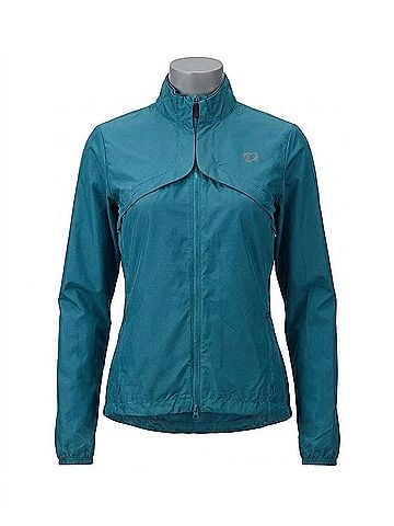 Pearl Izumi Women's Quest Barrier Convertible Jacket in Ocean Blue (view 1)