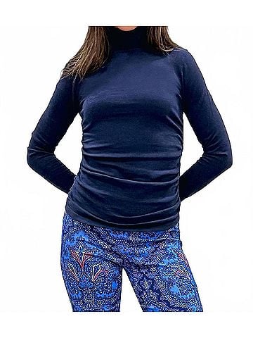 Gretchen Scott Designs I'm Too Sexy Sweater in Navy (view 2)