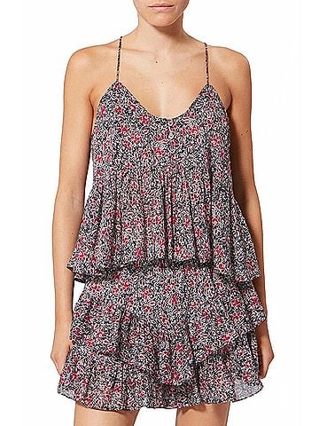 Isabel Marant Lirhetta Top in Crushed Berry (view 2)