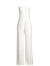 Black Halo White Jumpsuit Size 0 - photo 1