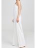 Black Halo White Jumpsuit Size 0 - photo 9