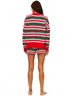 Beach Riot Stripes Red Callie Sweater in Ruby Stripe Size S - photo 4