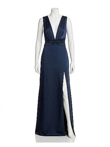 Ramy Brook Ameera Gown in Navy (view 1)