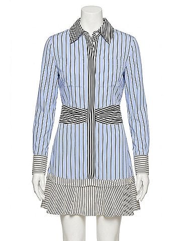 Ramy Brook Solana Mini Dress in Catalina Stripe (view 1)