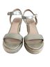 Stuart Weitzman Gold Tan Wedges Size 9 1/2 - photo 2