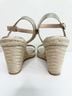 Stuart Weitzman Gold Tan Wedges Size 9 1/2 - photo 7