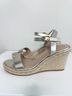 Stuart Weitzman Gold Tan Wedges Size 9 1/2 - photo 5