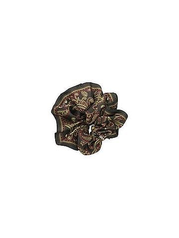 Saint Laurent Paisley Silk Twill Scrunchie (view 1)